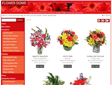 Tablet Screenshot of hotspringsvillageflorist.com